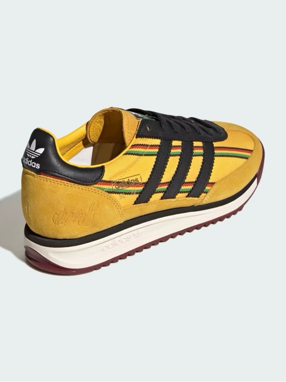 Adidas Originals SL 72 RS Jamaica x Bob Marley KI8575 Brand New Sneakers - Picture 13 of 16